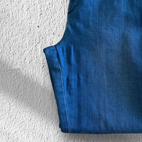 FRANK & EILEEN Jeans Wicklow Italian Performance Denim Straight Leg Blue Size 6 - Picture 8 of 16